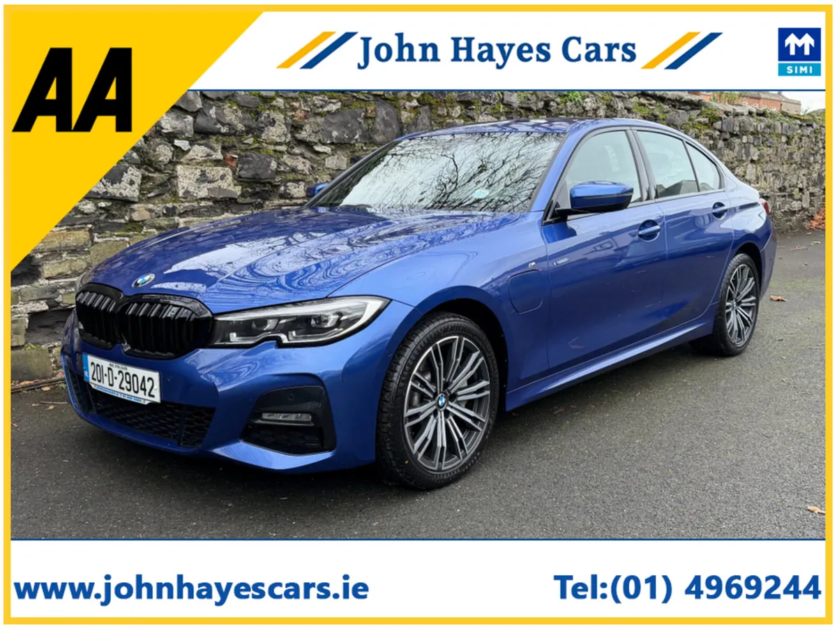BMW 3-Series 330e M SPORT//LOW MILEAGE//FULL BMW S - Image 1