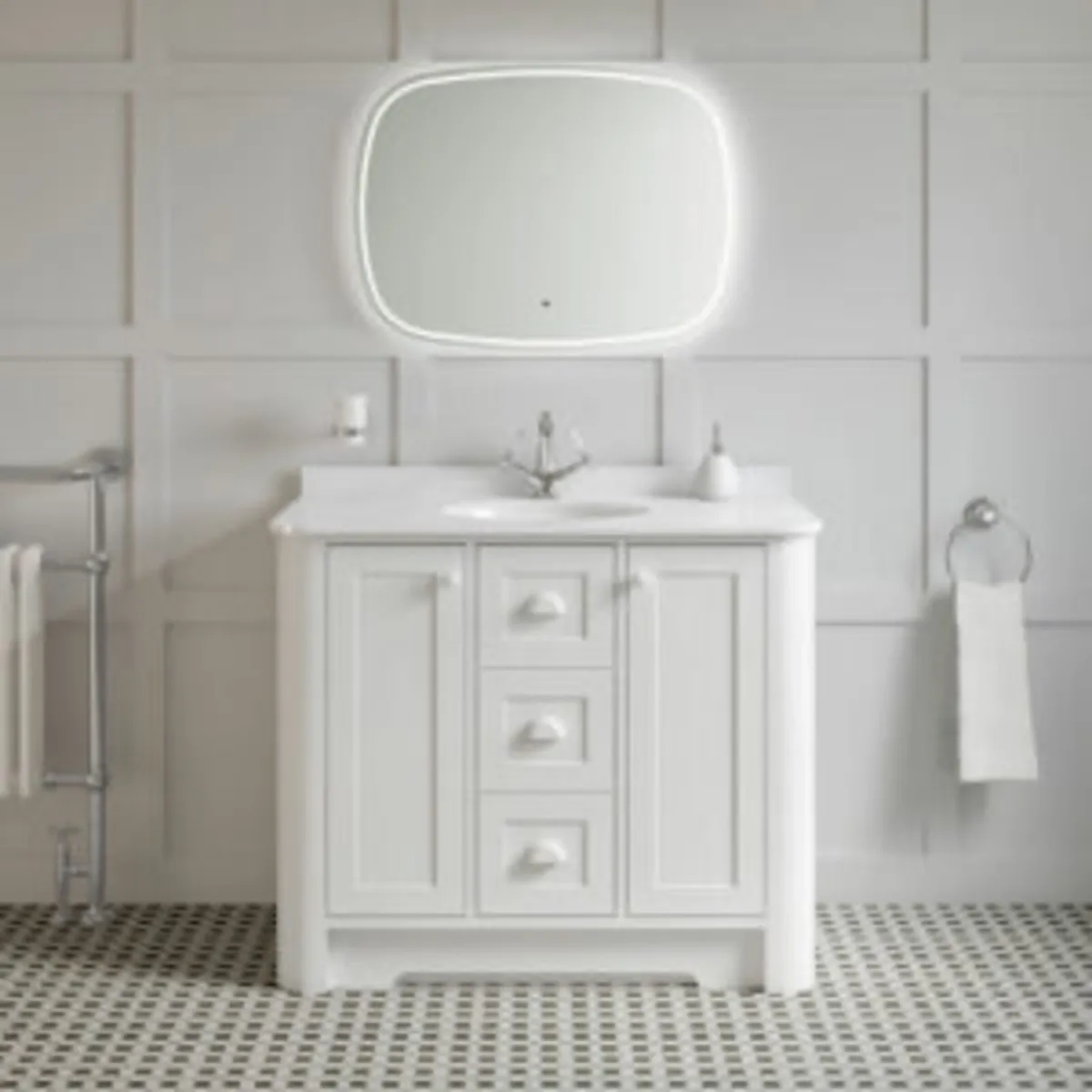 Farnham Vanity Units 2 Sizes 50% OFF - Image 1