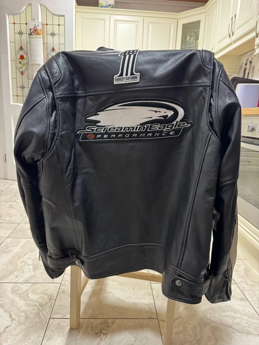 Harley Davidson leather jacket - Image 1