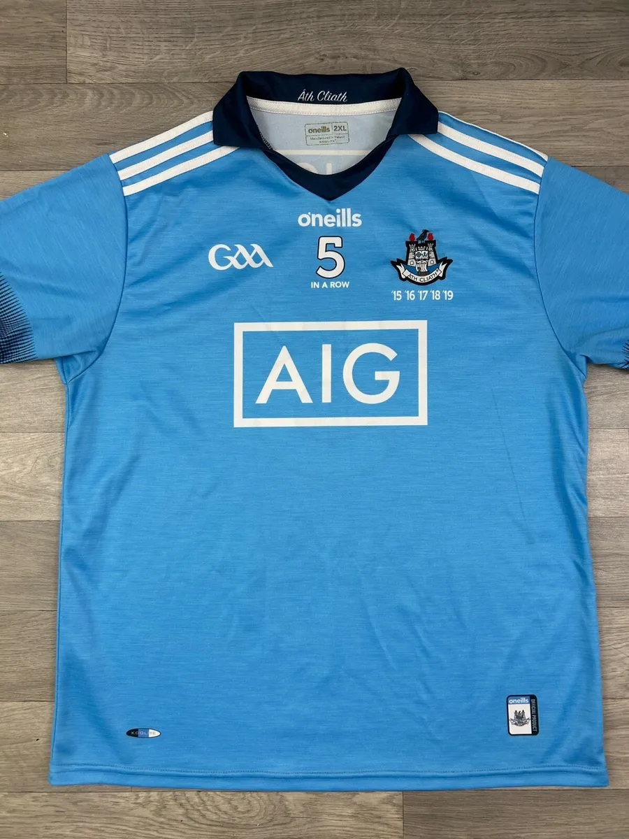 Dublin Dubs Gaa 5 In A Row Jersey Shirt Men XXL - Image 2