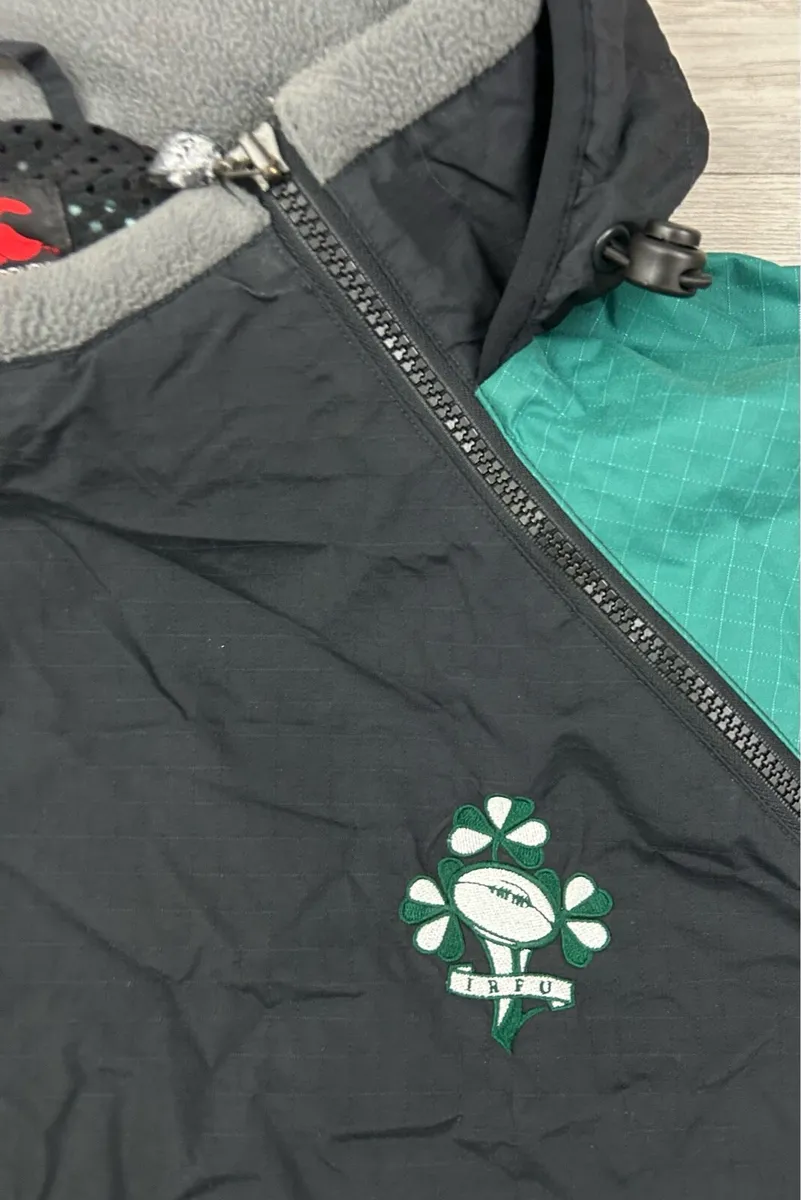 Rare Vintage 00s Canterbury Ireland Rugby Jacket - Image 3