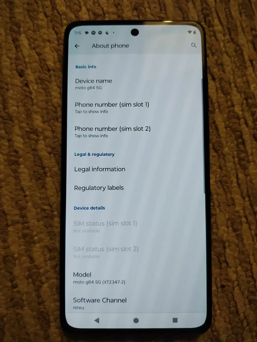 Smart Phone Motorola 5g - Image 3
