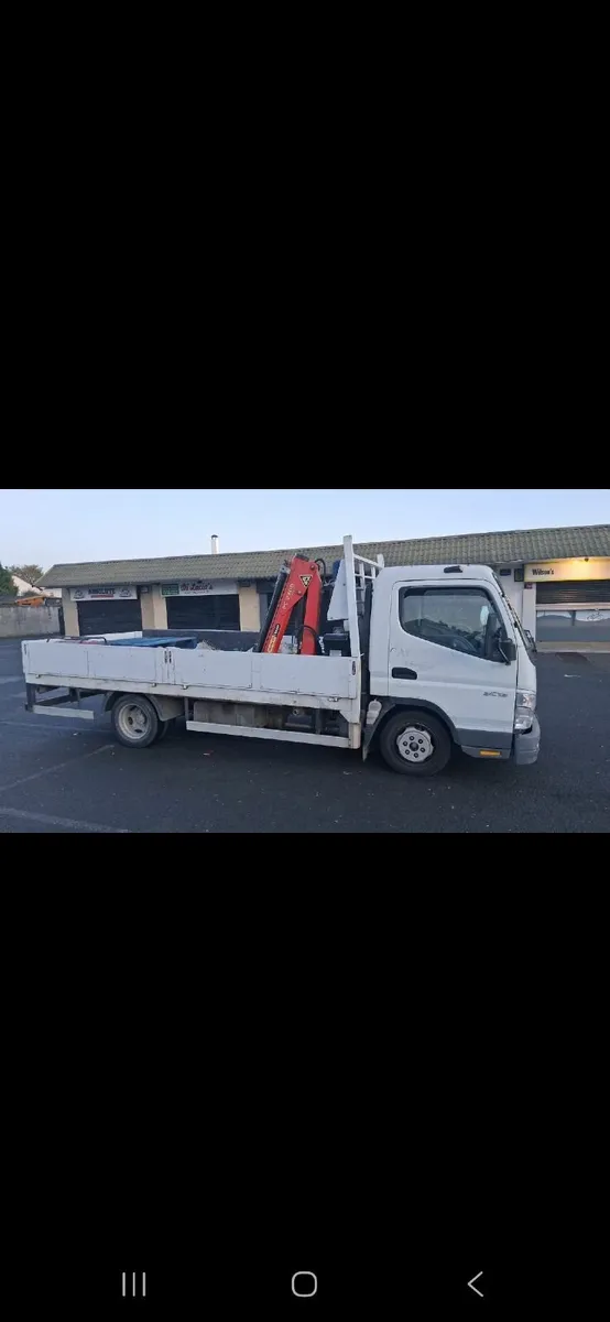 Mitsubishi Canter 2008 with palfinger crane - Image 2
