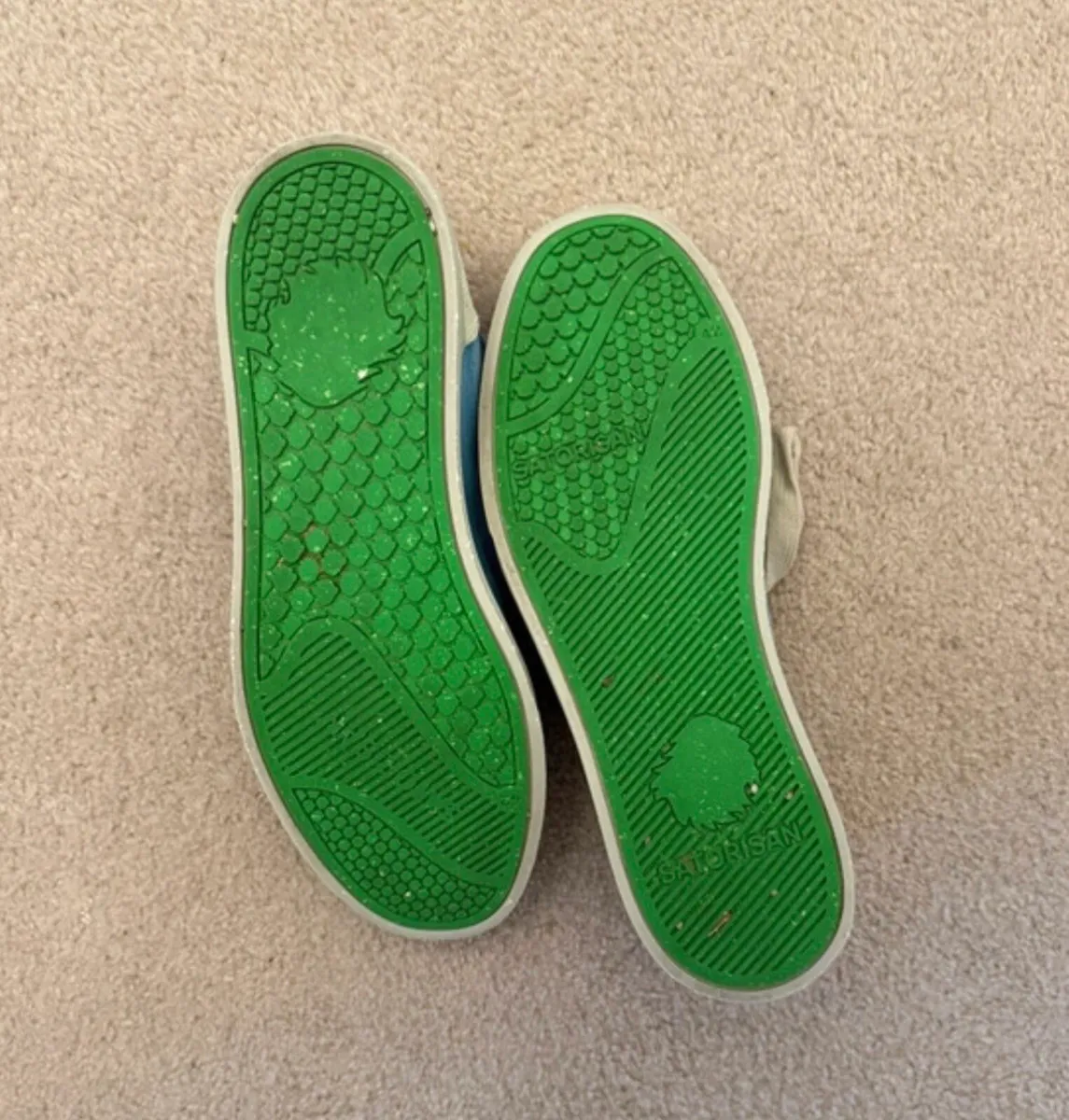 Satorisan Blue Shoes size 8 - Spanish surf / skate - Image 3