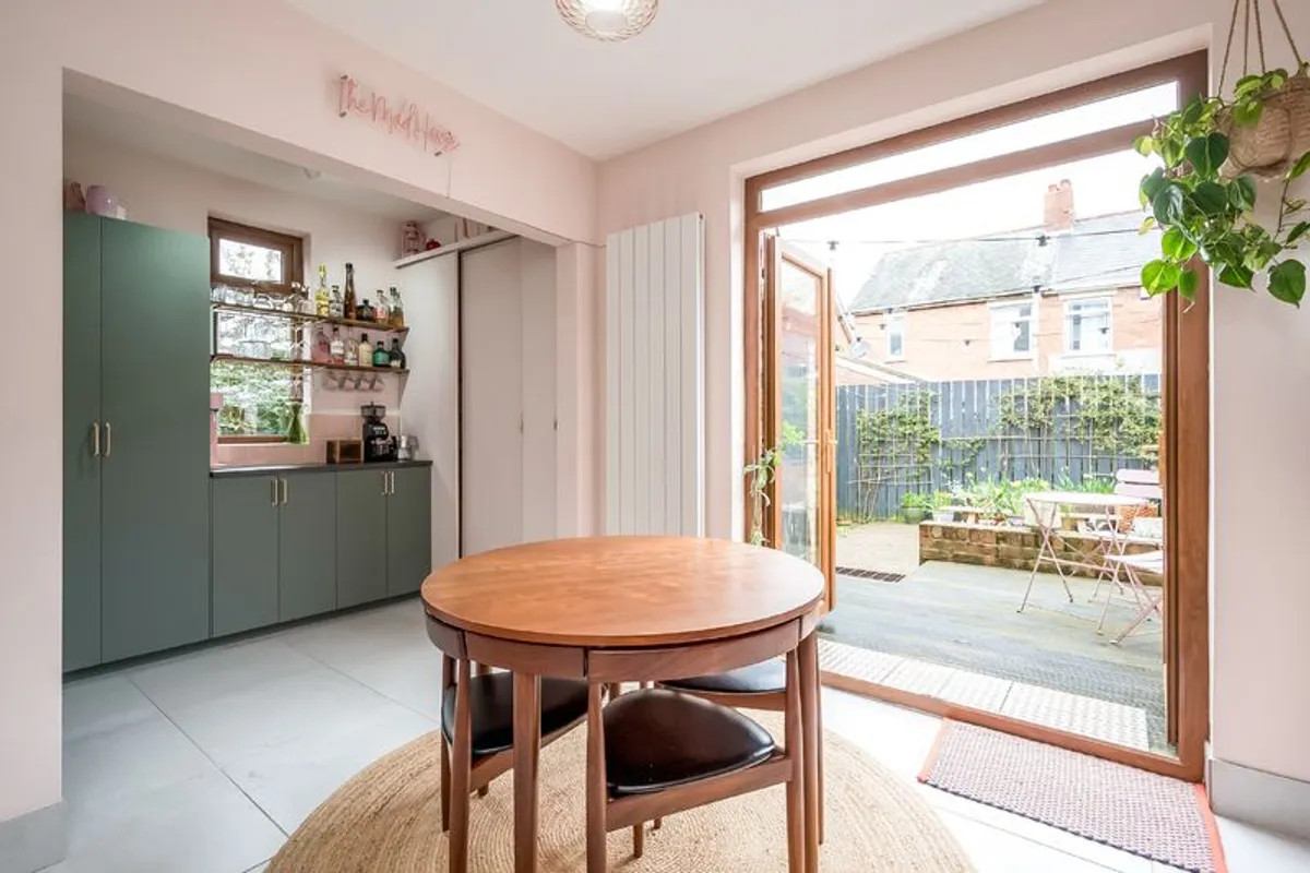 Six Pax "Dinette" Dining Table Set by Hans Olsen for Frem Rojle - Image 3