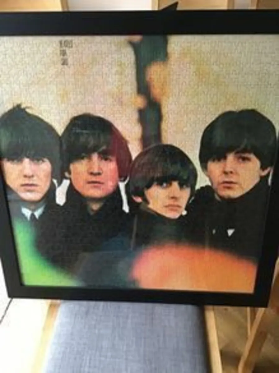 Christmas Gift idea= Framed picture Beatles
