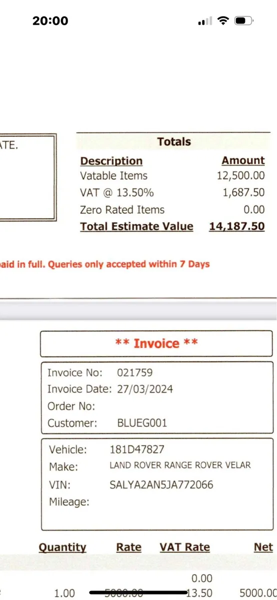 18 Range Rover Velar R-Dynamic - Image 2