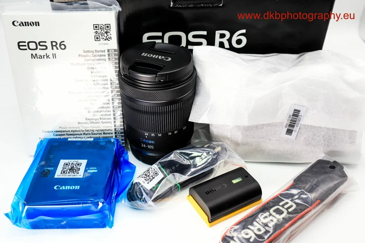CANON EOS R6 II CAMERA & CANON RF 24-105mm IS STM - Image 2