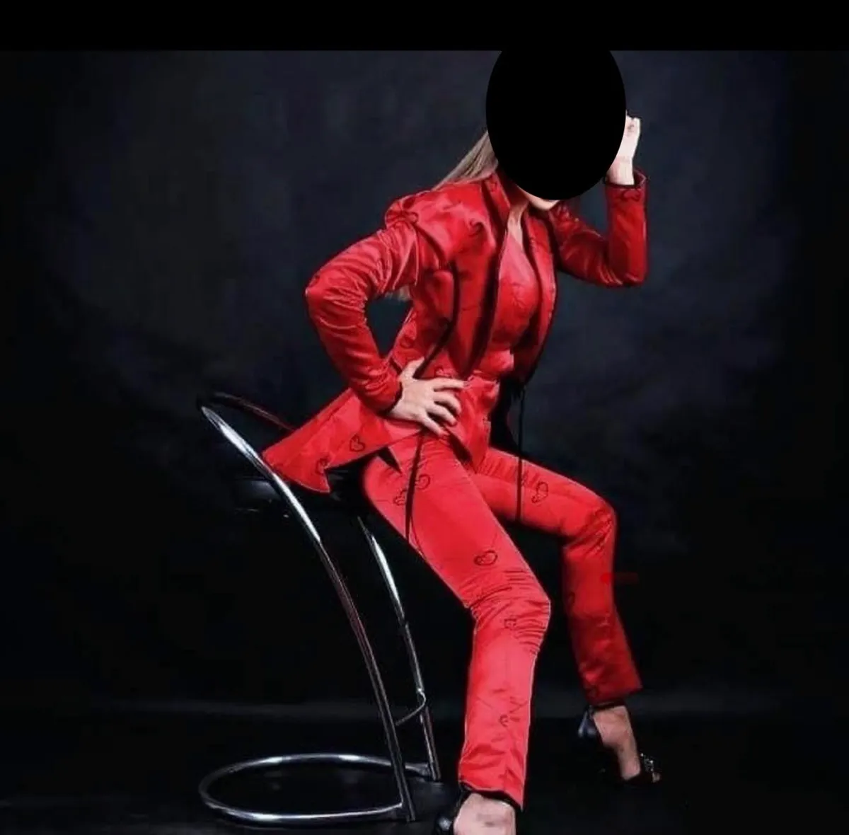 Satin Designer Suit - Image 4