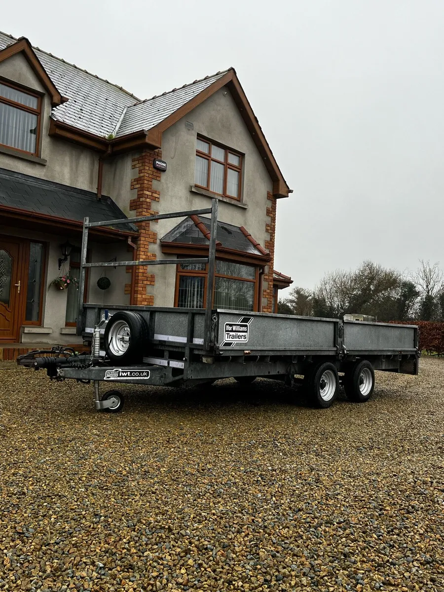Ifor Williams 14x6’6 Dropside Trailer - Image 1