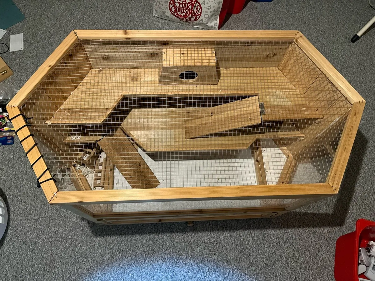 Hamster Cage & Accessories - Image 1