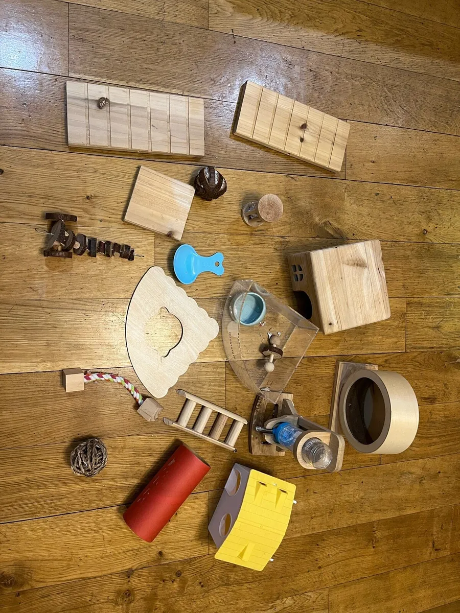 Hamster Cage & Accessories - Image 3