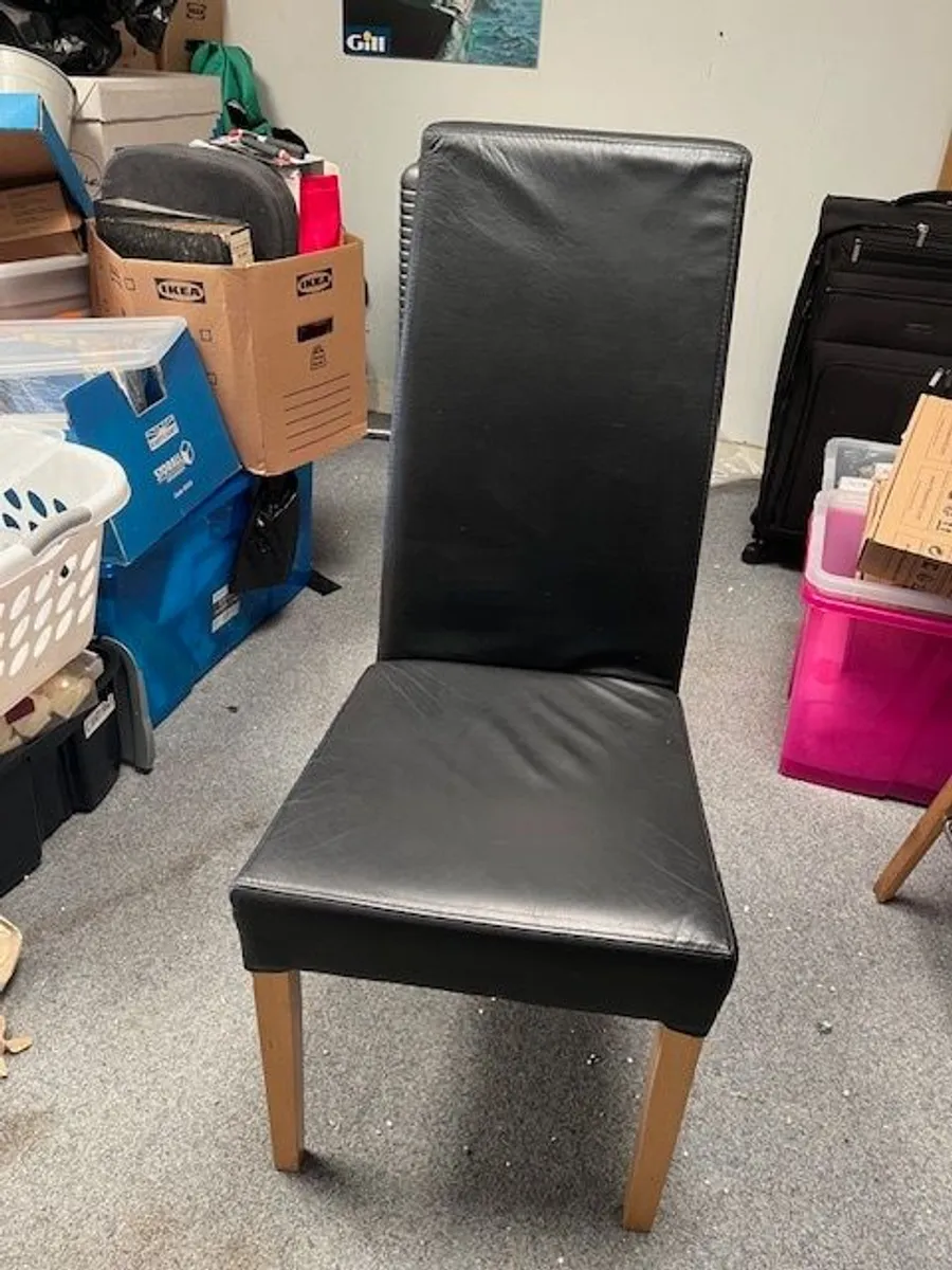 Leather chairs - Image 1