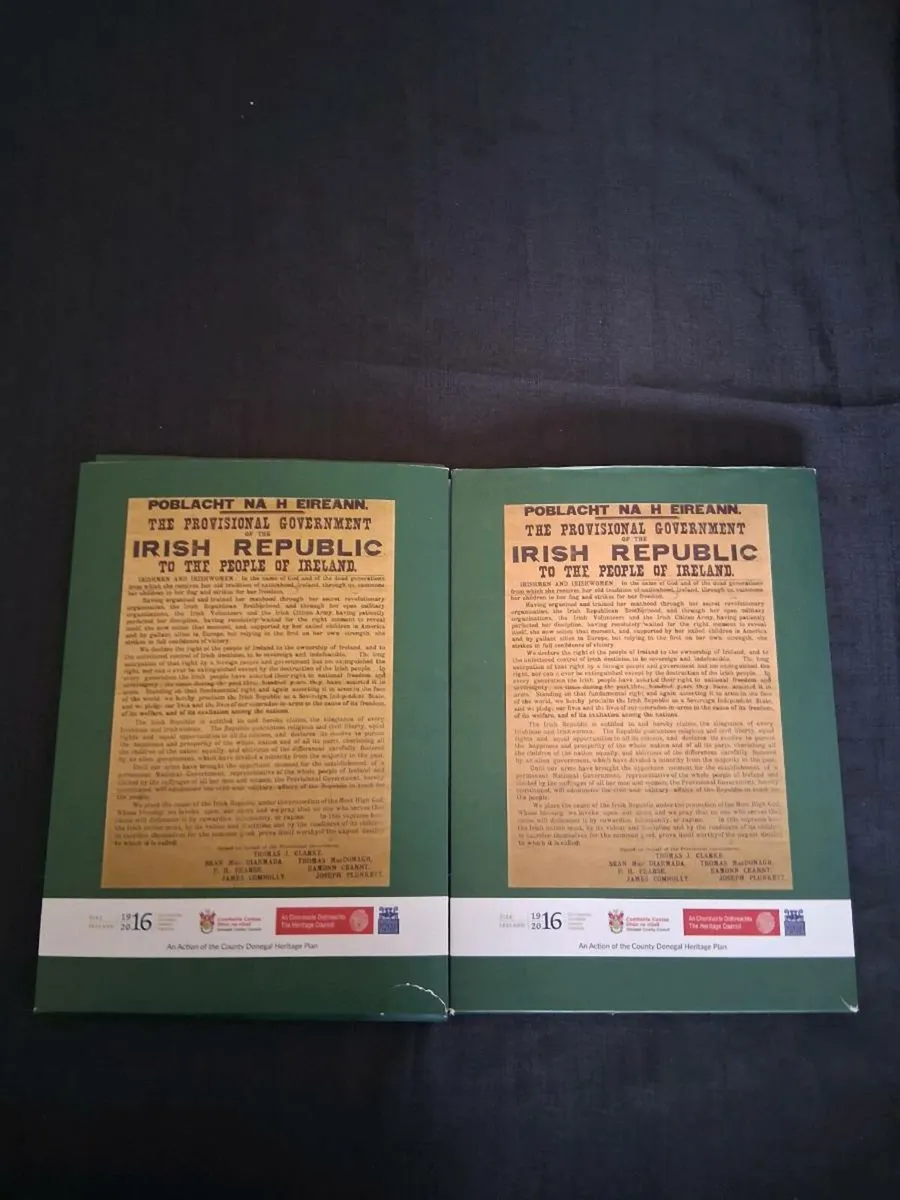2 Sets Of Donegal 1916 From The Edge Packs - Image 2