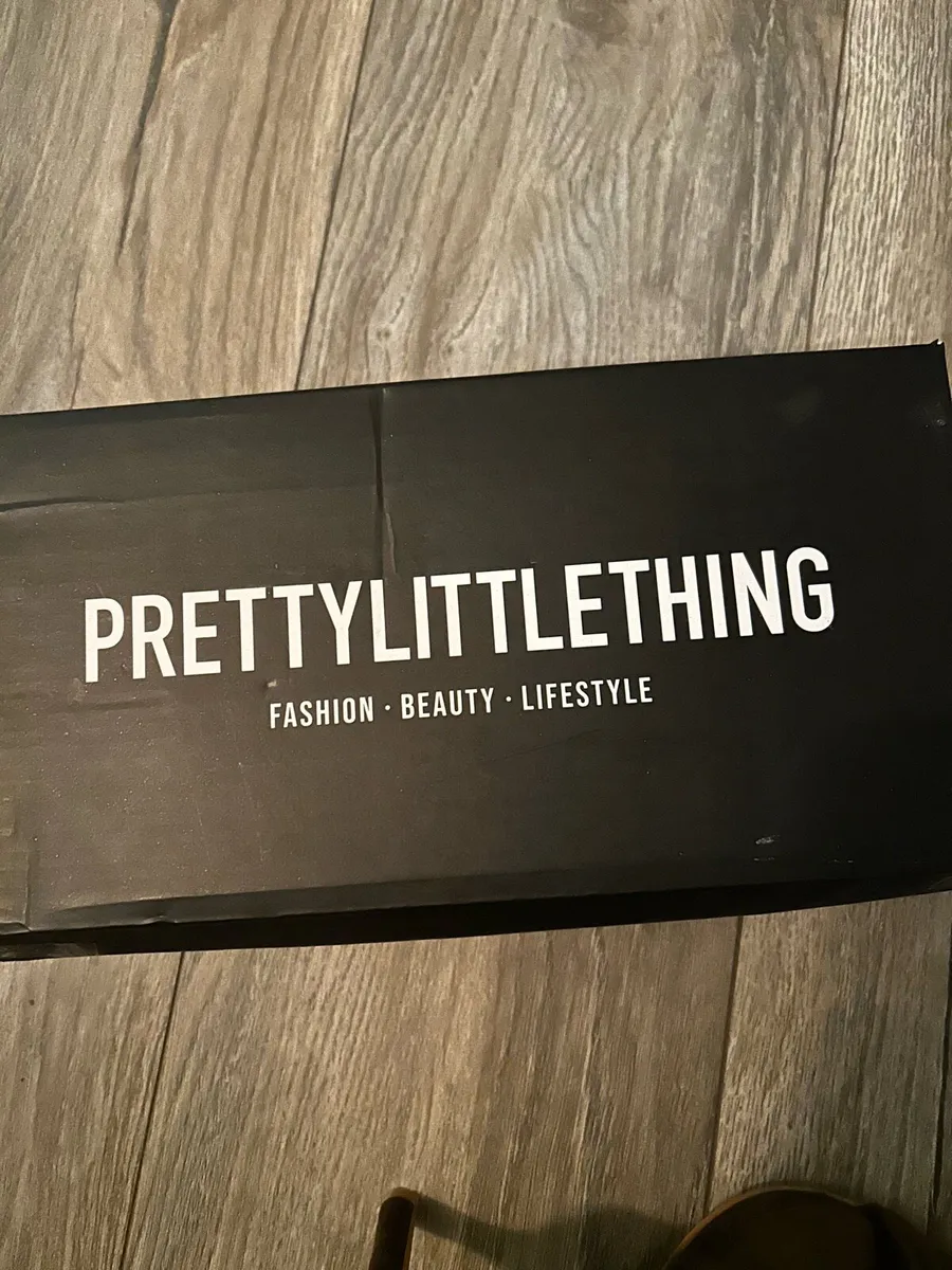 Women’s Pretty Little Thing  Brown suede Shoes - Image 1