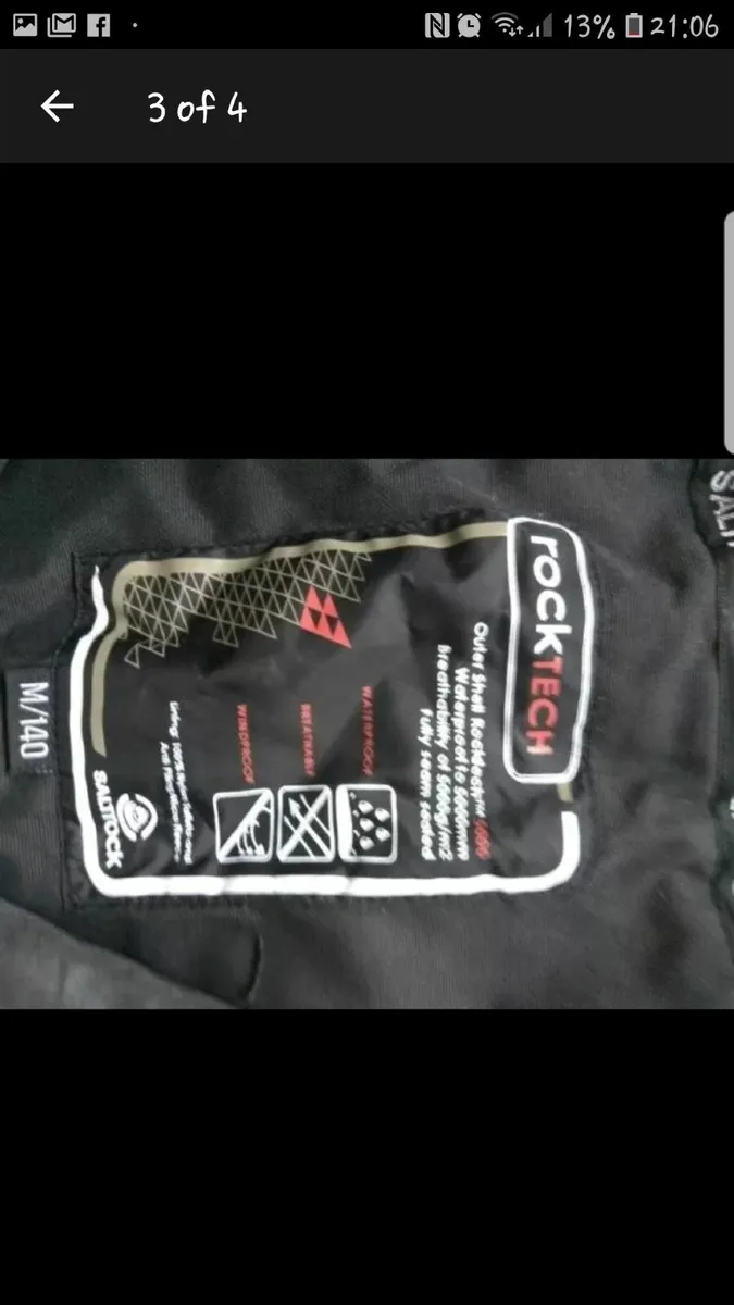 Dunnes straight fit man jeans w34 l32 - Image 3