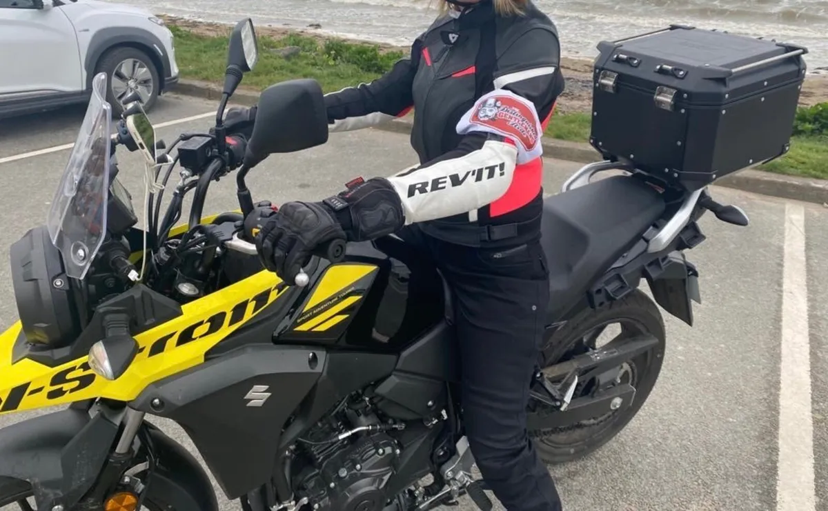 Ladies Revit Motorcycle Jacket and Trousers - Image 1