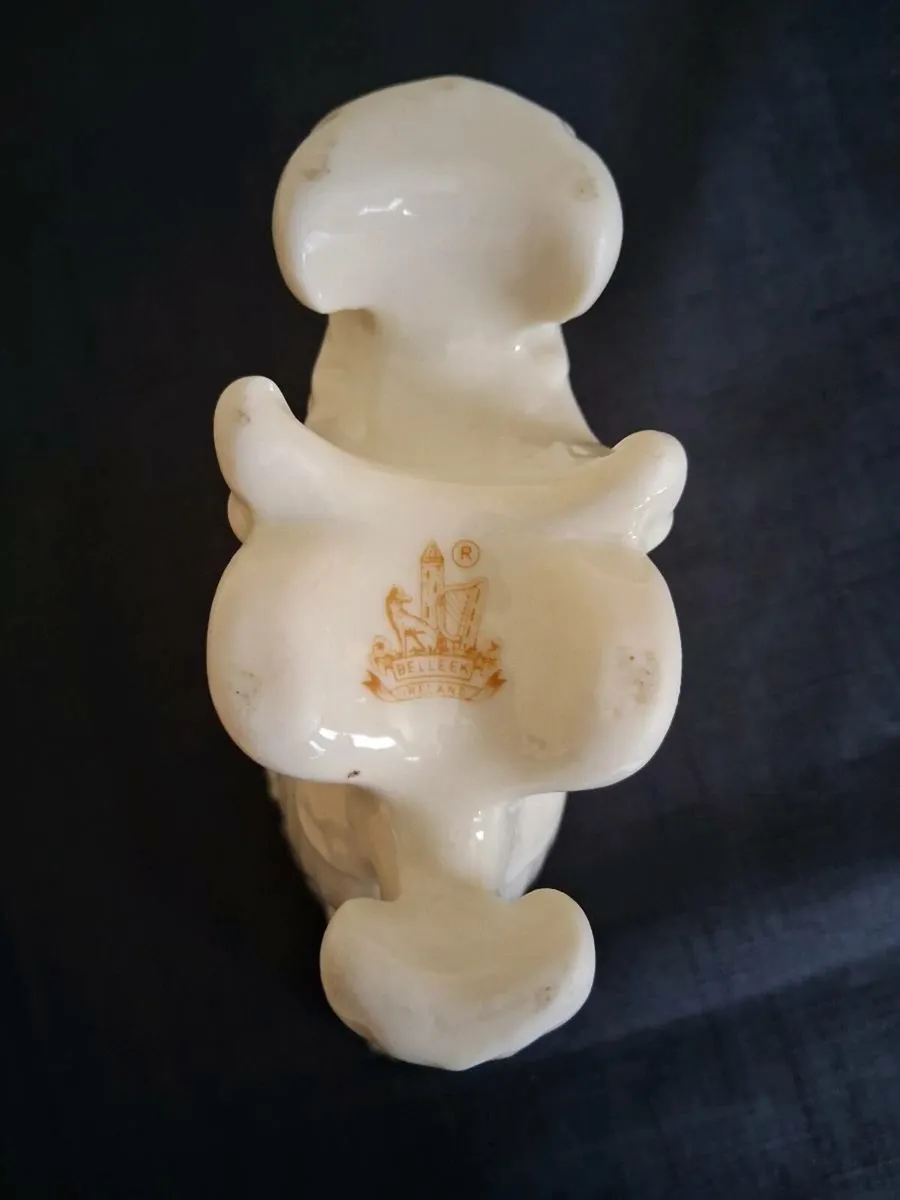 Belleek Cornucopia Vase - Image 2