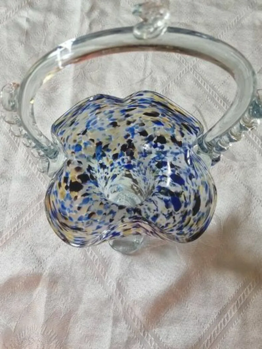 Murano glass basket - Image 4