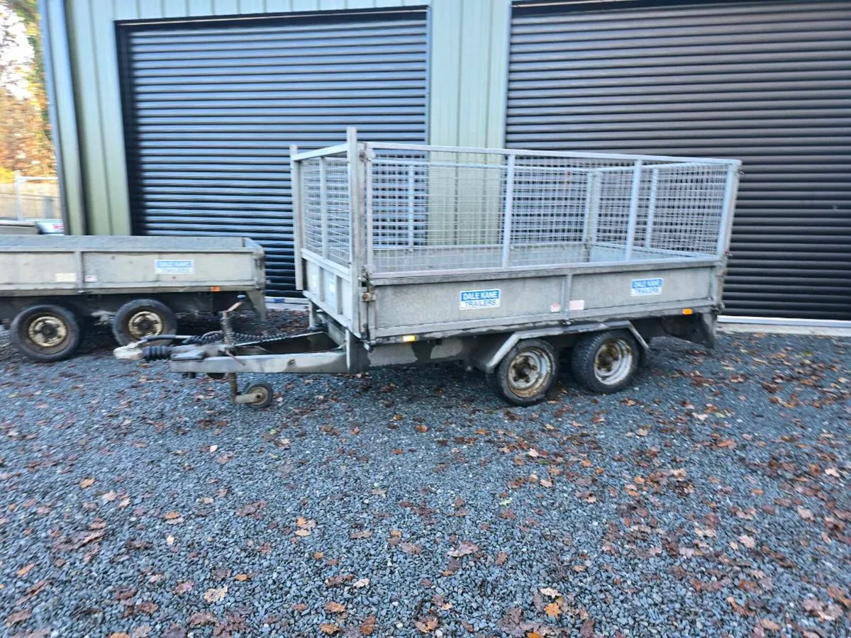 Dale kane 10x5ft dropside trailer meshsides - Image 1