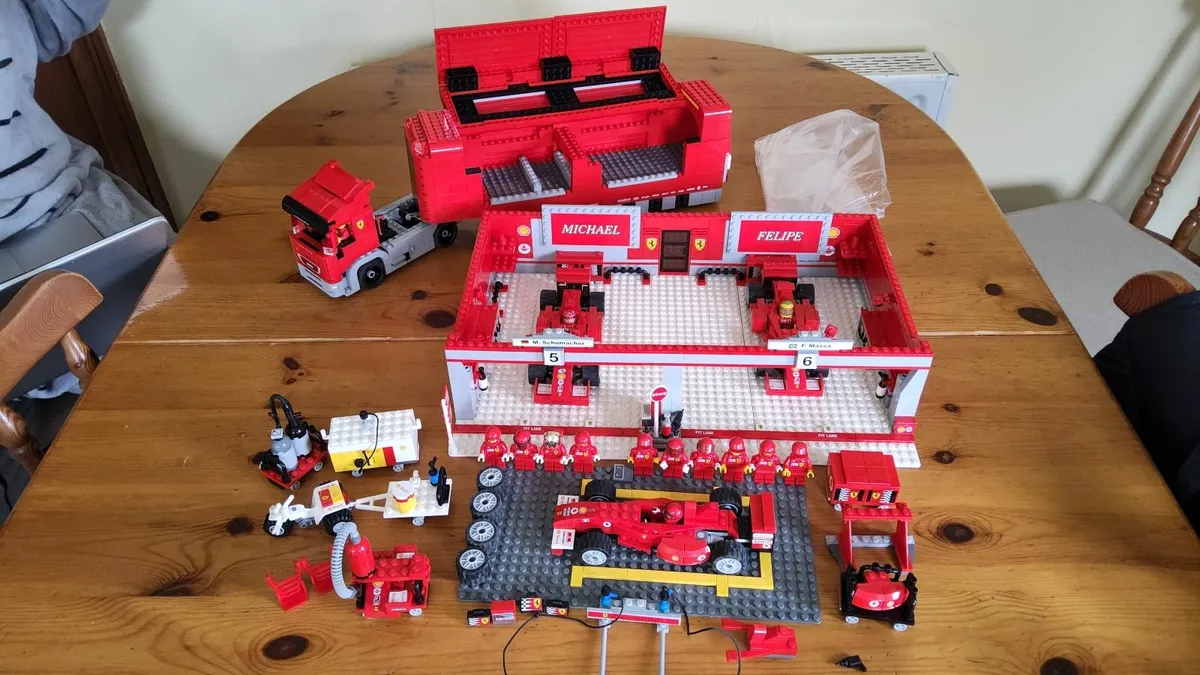Rare Michael Schumacher,Felipe Massa Lego set - Image 3