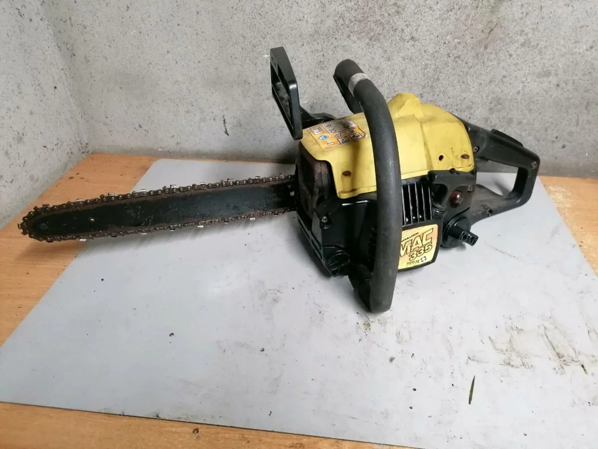 Mac 335 Chainsaw for Parts or Repair - Image 1
