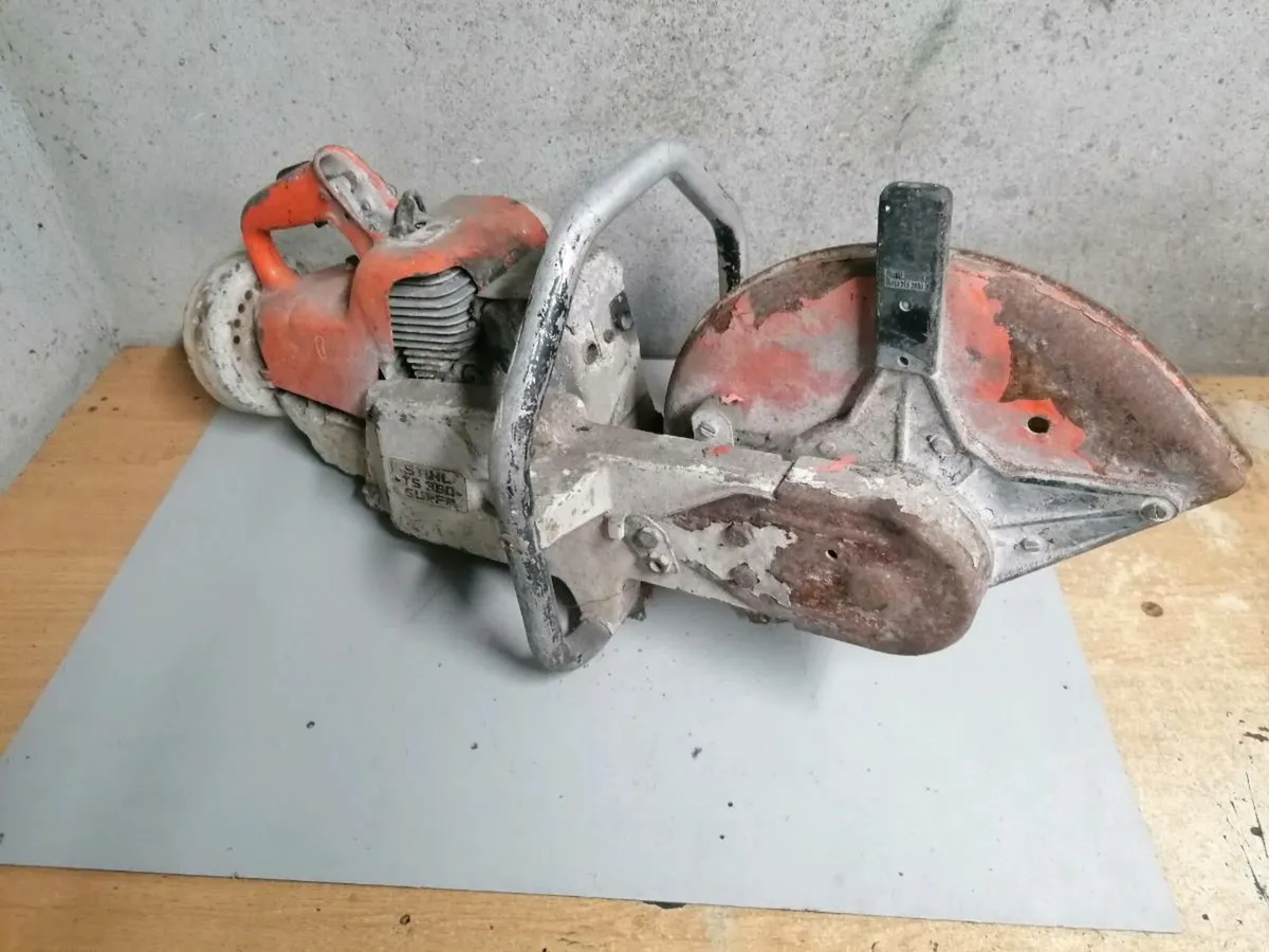Stihl TS 350 Super for Parts or Repair - Image 4