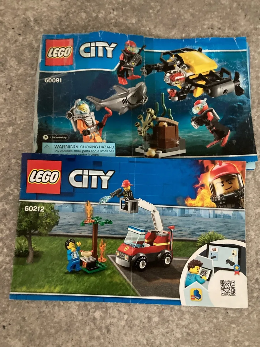 Lego City sets 60091 & 60212 - Image 1