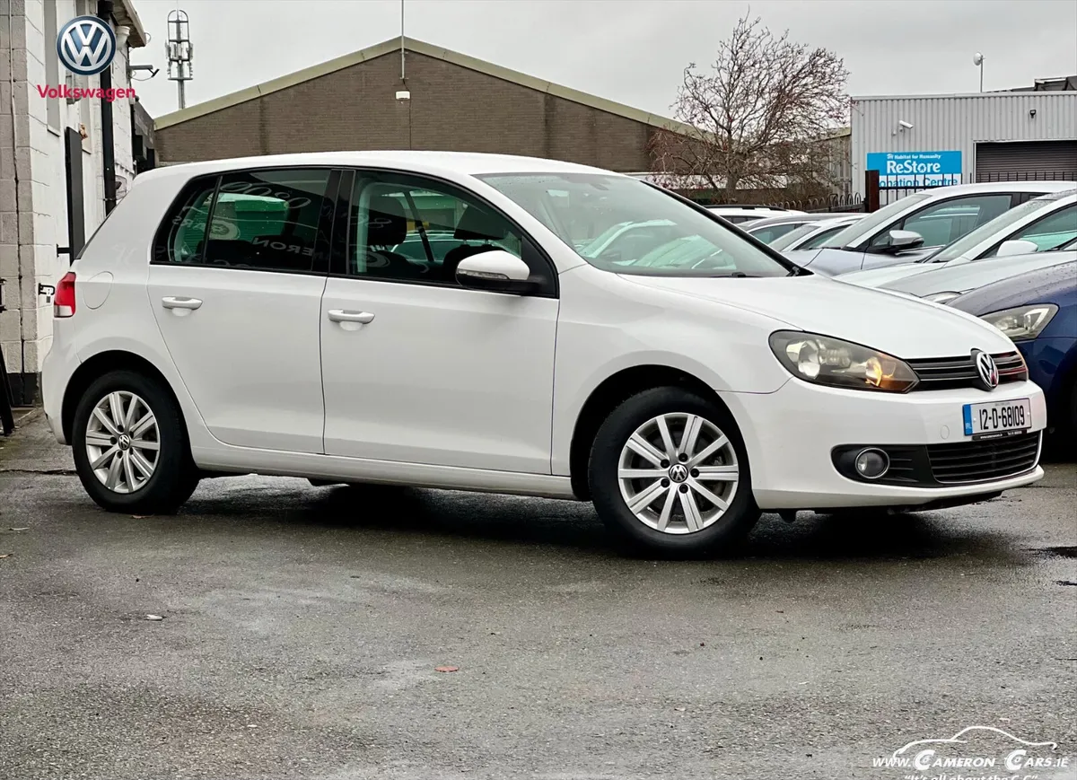 VW GOLF ALPINE WHITE AUTOMATIC 1.2 - Image 2