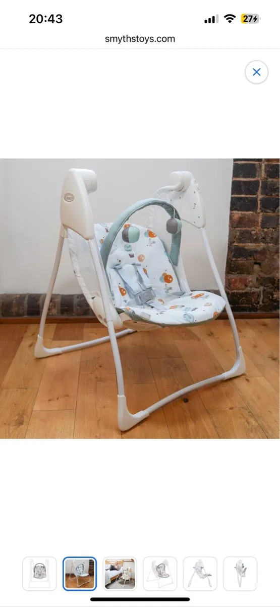 Graco baby swing chair - Image 1