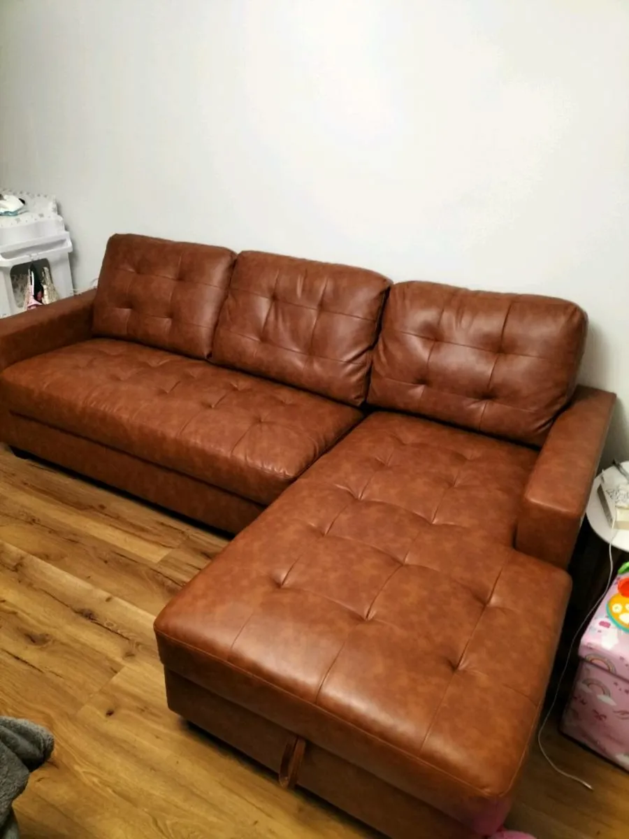 L Shaped Sofa with Storage - Image 2