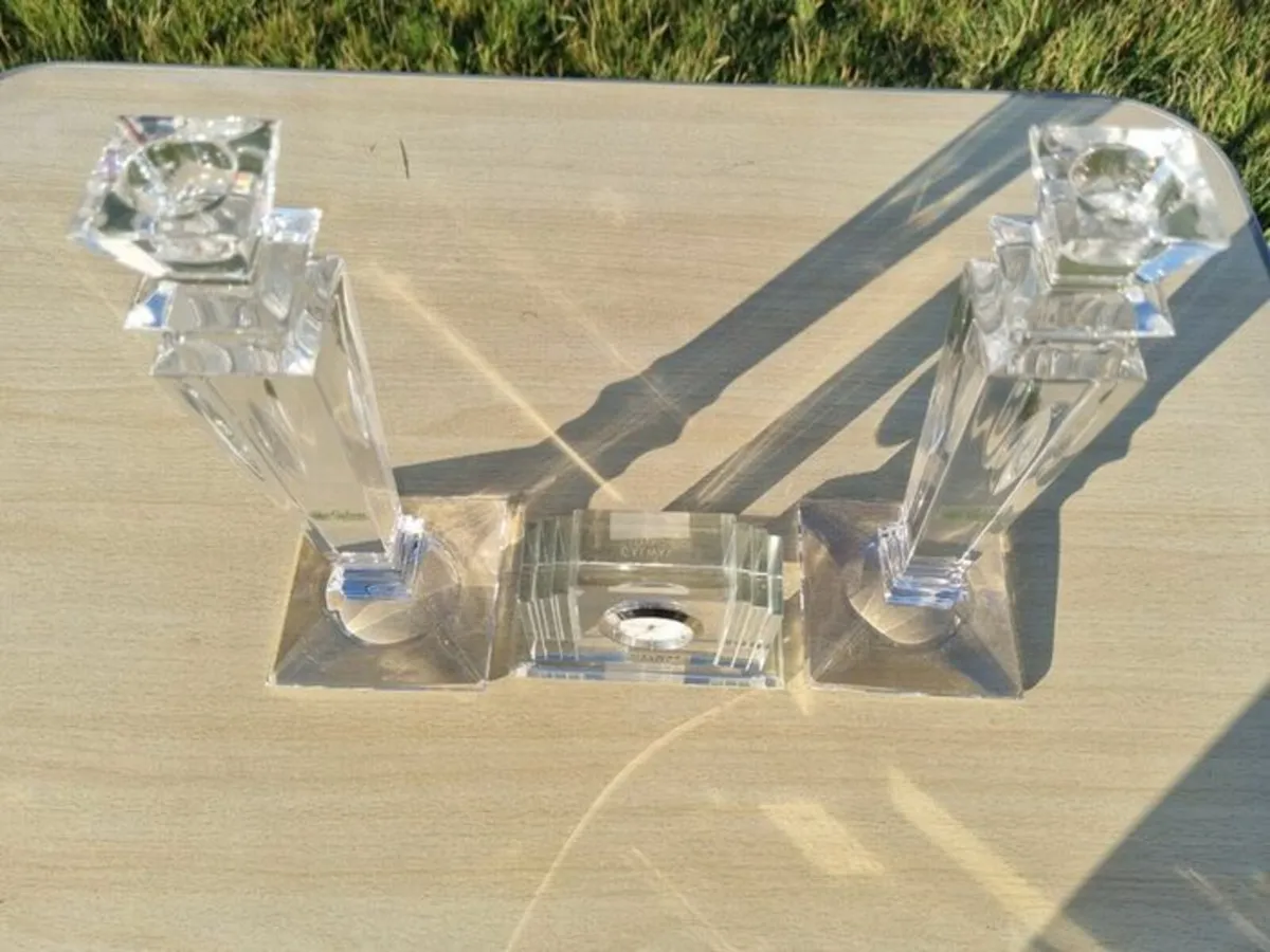 Galway crystal set in Art deco style - Image 4