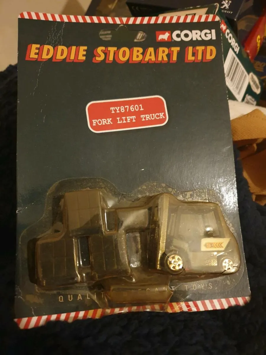 VERY RARE EDDIE STOBART TY987601 FORK LIFT - Image 1