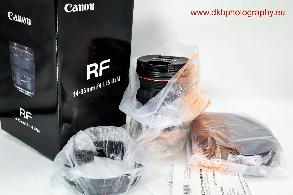 CANON RF 14-35mm F4L IS USM LENS #0596 - Image 1