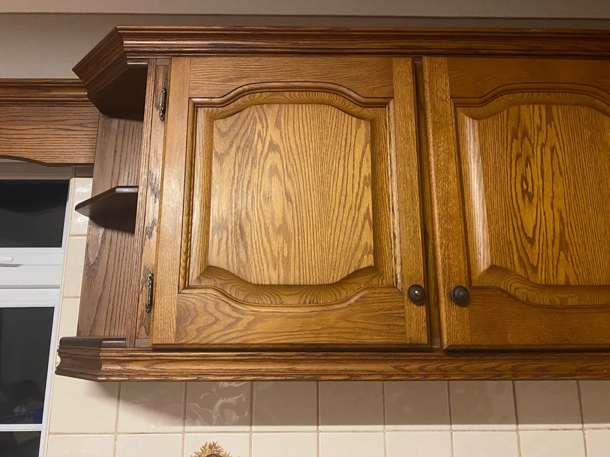 Solid oak Kitchen for sale - Image 2