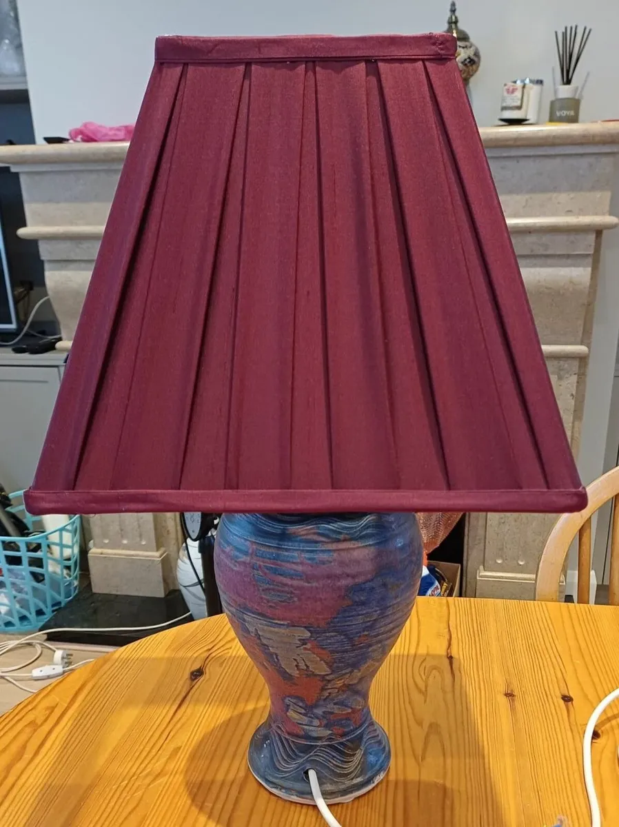 Michael Kennedy classic pottery table lamp