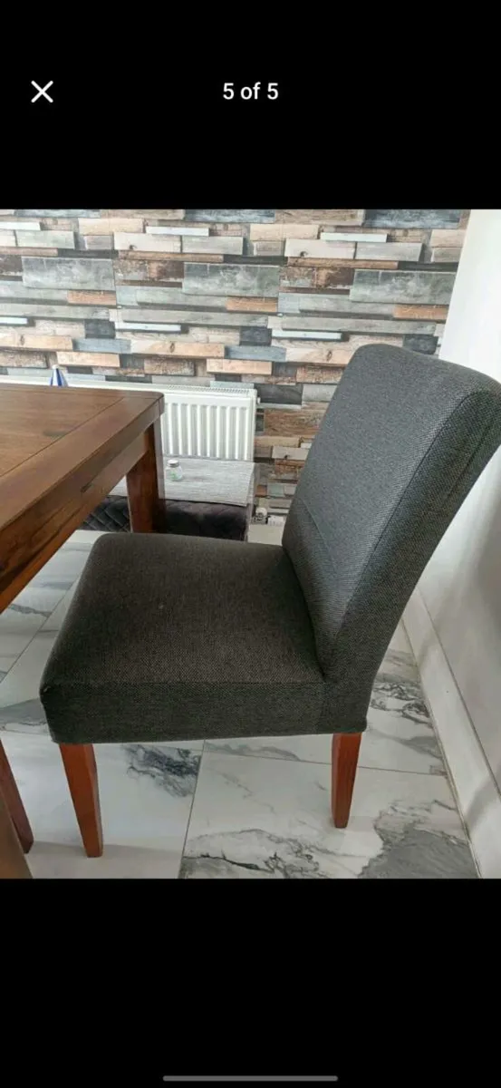 Dining table and chairs - Image 3