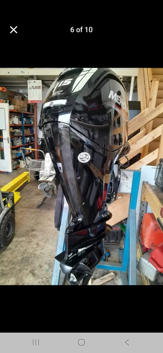 2021 115hp Mercury Command Thrust - Image 4