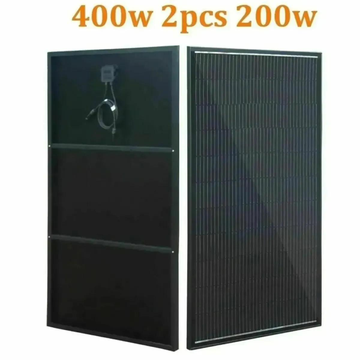Solar Panel Kit 400W 12V 2×200W Aluminium - Image 3