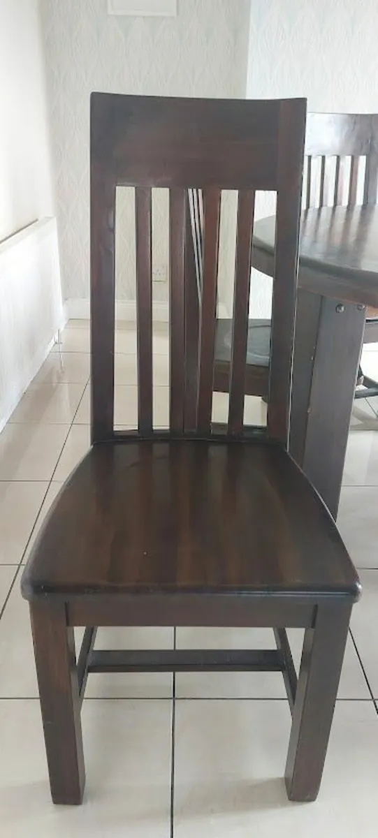 Table and 6 Chairs - Image 3