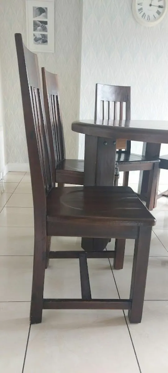 Table and 6 Chairs - Image 4