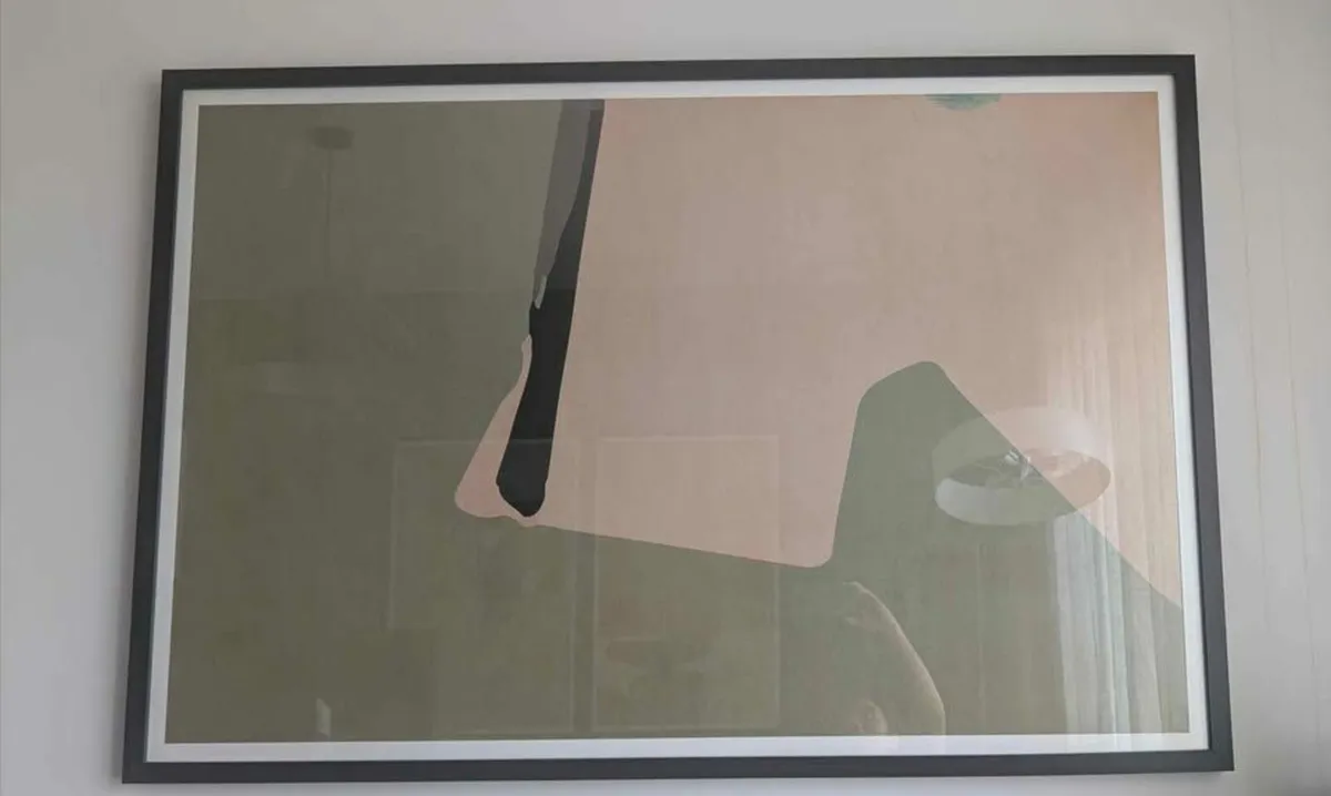 Picture frames 124x84cm with glass protection - Image 1