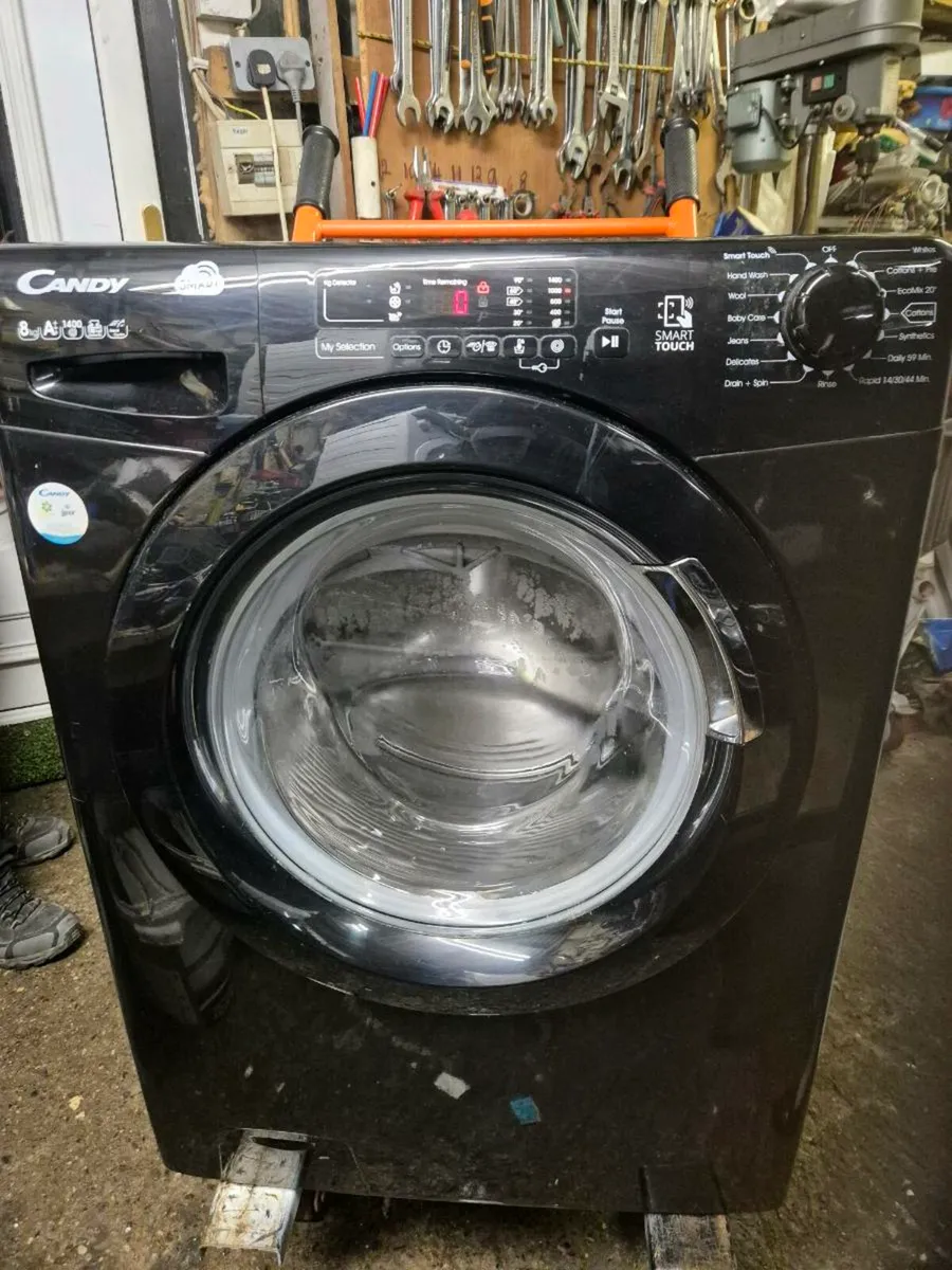 Candy 8kg Washing Machine For Sale Black