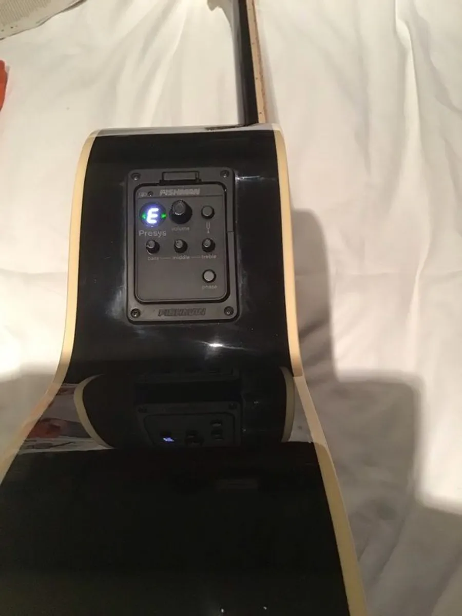 epiphone ej200 black - Image 2