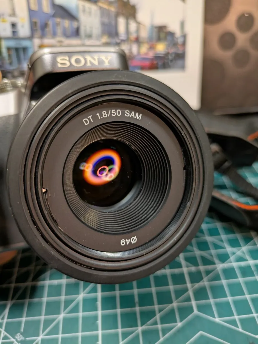 Sony α100 10ΜP CCD🌈 DSLR + 50mm 1.8 lens - Image 2