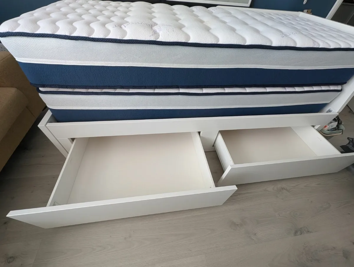 IKEA bedframe & matresses - Image 1