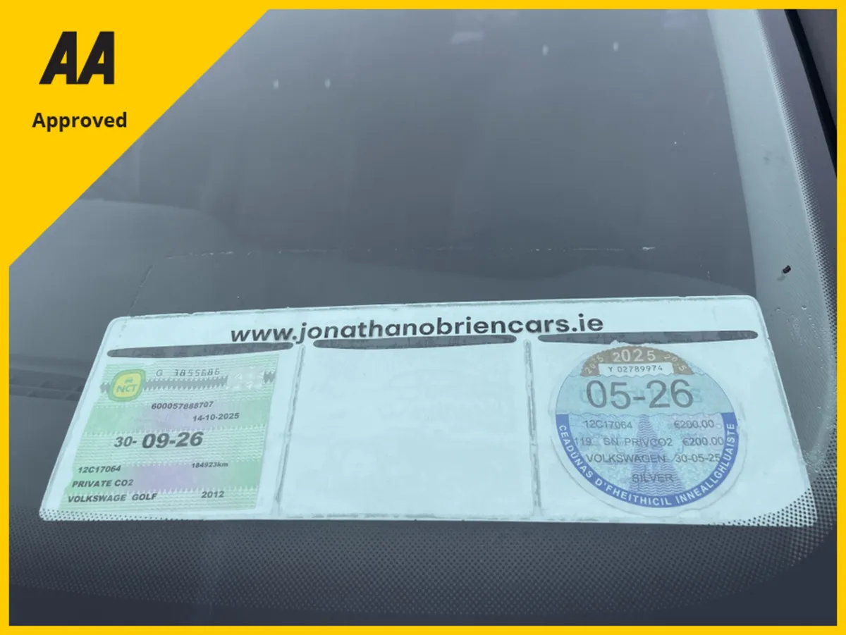 Volkswagen Golf 1.6 TDI MATCH FREE DELIVERY - Image 2