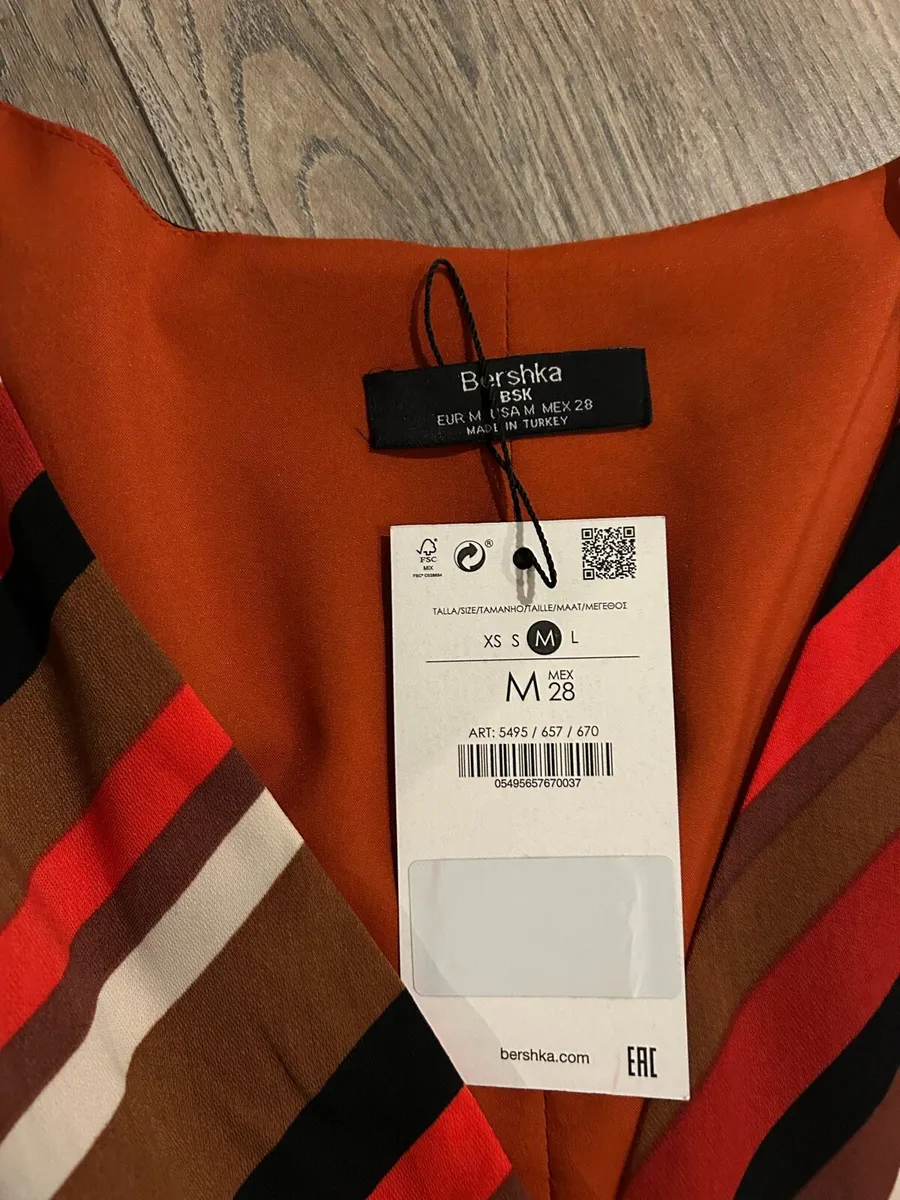 Bershka Stripped dress - Image 2