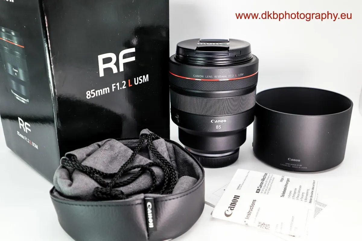 CANON RF 85mm F1.2L USM LENS #0594 - Image 2