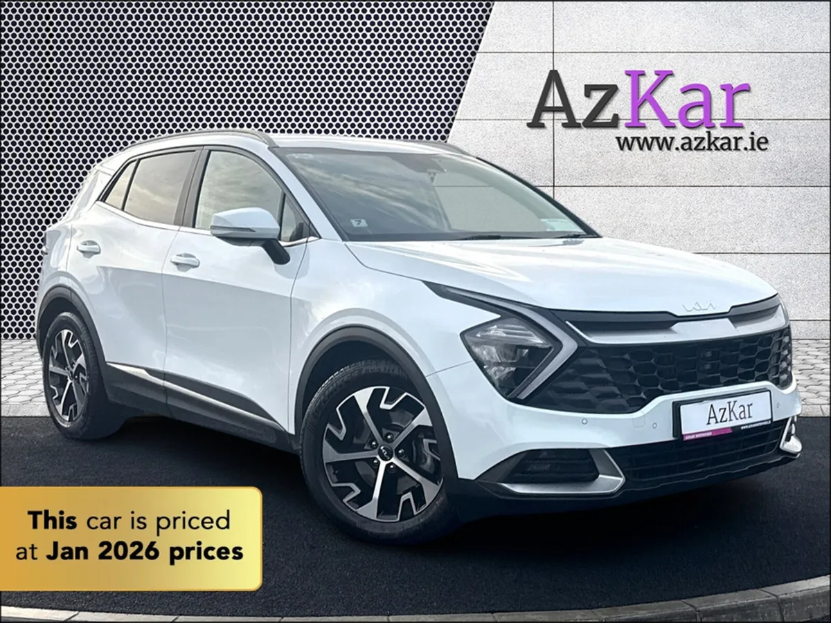Kia Sportage 2023 K3 1.6CRDI 136BHP €137PW WITH ZE - Image 1